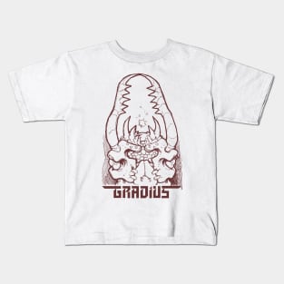 Gradius 3 sketch Kids T-Shirt